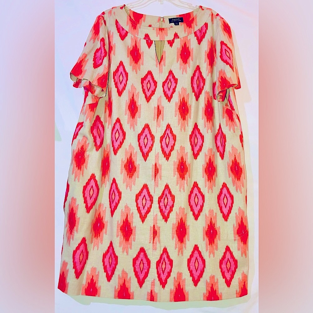 Tahari brand by Arthur S. Levine Southwest pattern Dress Women’s Plus Size 18W